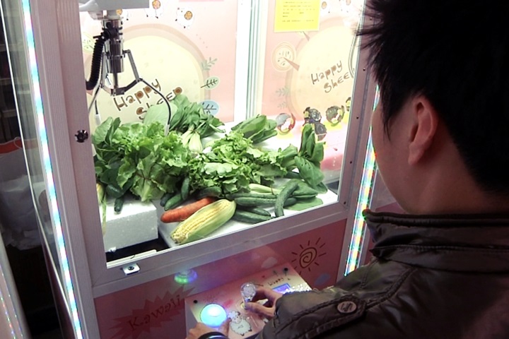 買菜不用上市場！「夾蔬菜機」讓你一次滿足