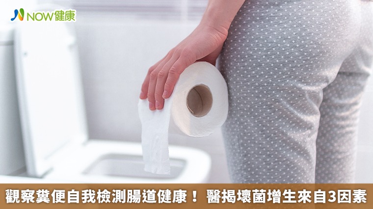 觀察糞便自我檢測腸道健康！ 醫揭壞菌增生來自3因素