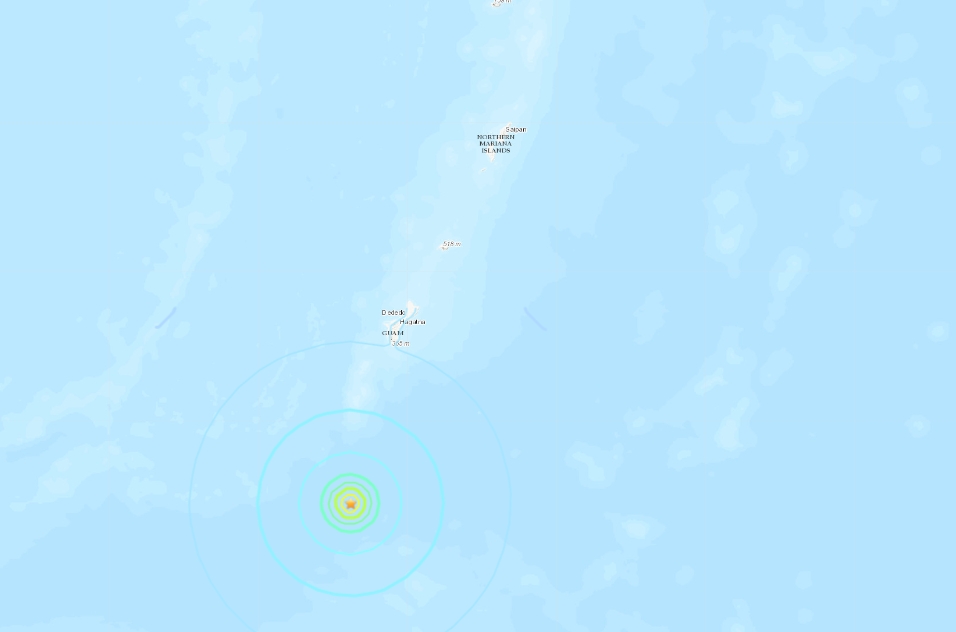 快新聞／劇烈搖晃！<em>關島</em>規模6.2地震　未發布海嘯警報