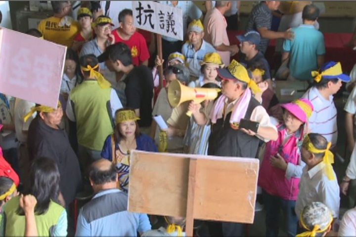 反對銅鑼設立廢棄物熔融廠 鄉親堅決抗爭