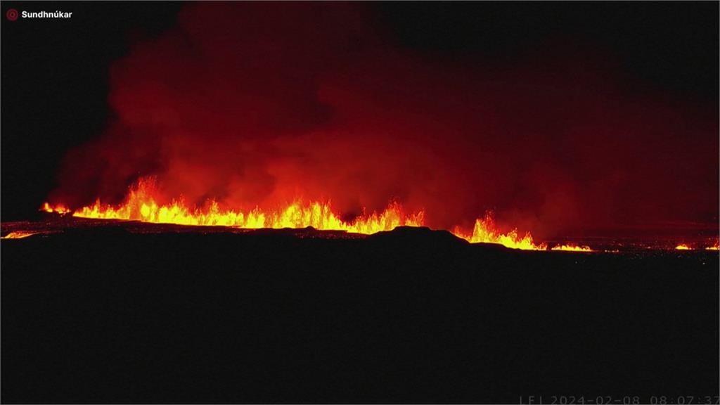 冰島西南部火山再次爆發　「藍湖溫泉」緊急撤離旅客