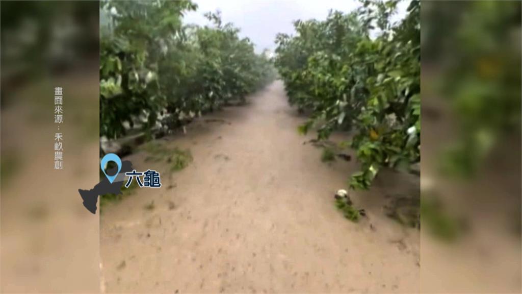 西南氣流發威　南部災情嚴重　高雄六龜七天累積雨量超過兩千毫米