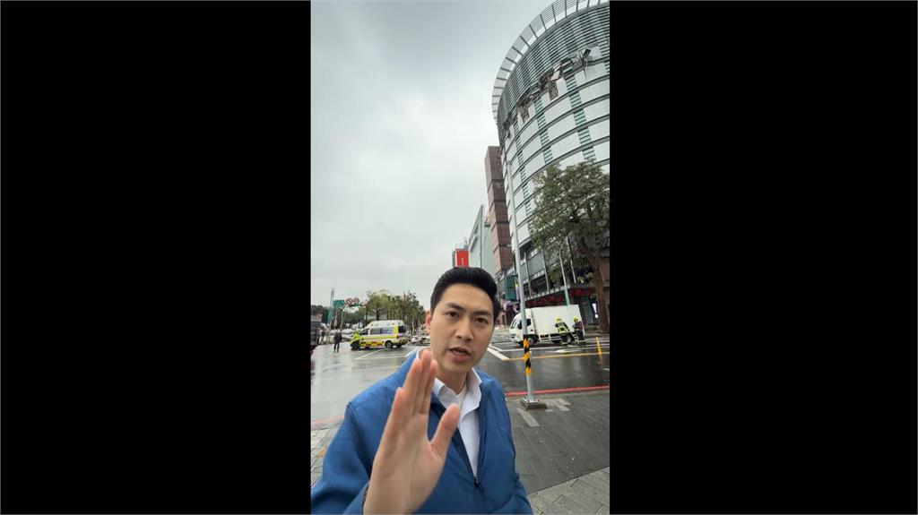 快新聞／台中新光三越氣爆！廖偉翔跑現場開直播惹眾怒　吳靜怡：更適合當記者