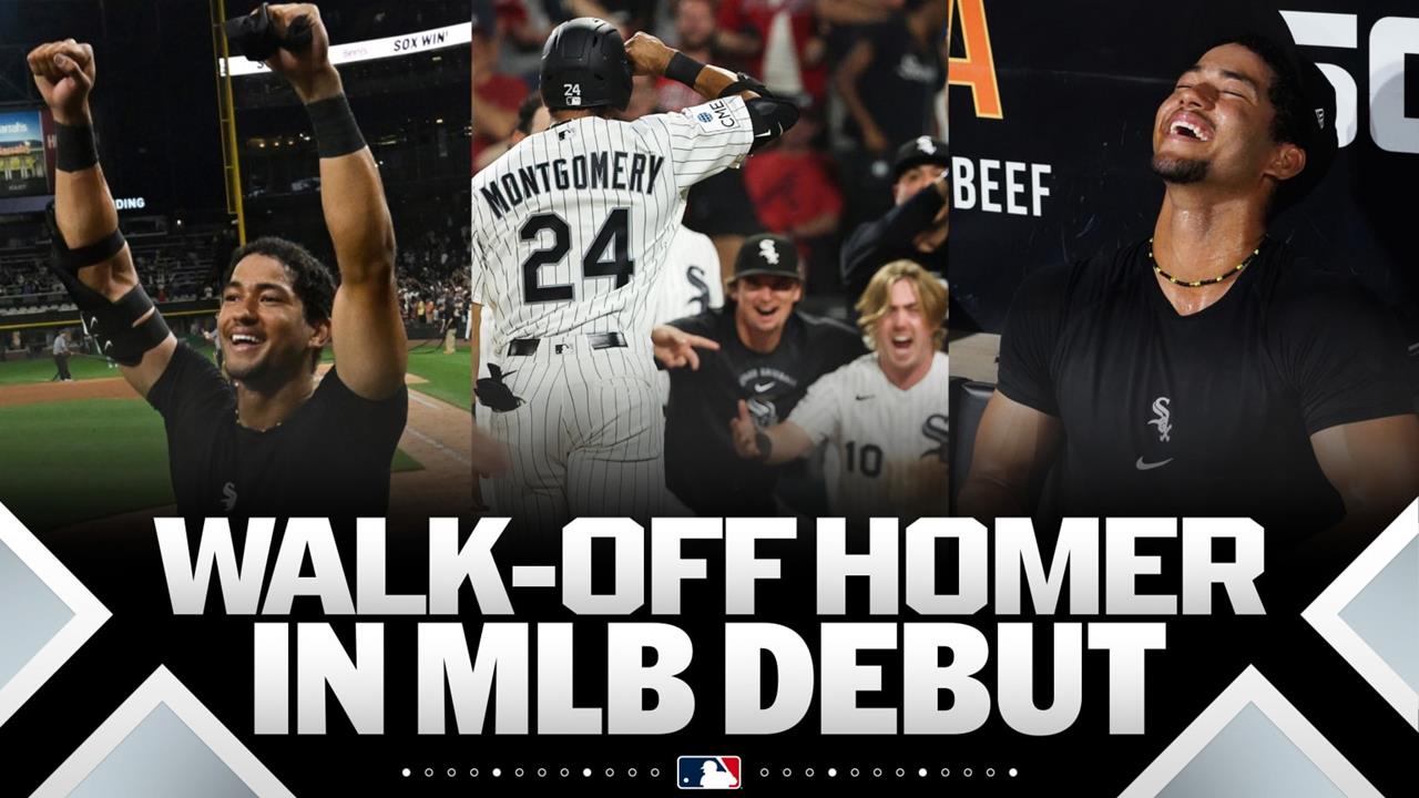 MLB(影)／首戰即巔峰！白襪菜鳥生涯初登場敲再見轟　延長十局氣走聯盟龍頭