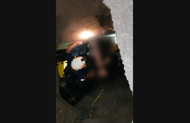 快新聞／正濱國小男童做資源回收突墜落6尺深坑洞 消防人員：呼救他都沒回應