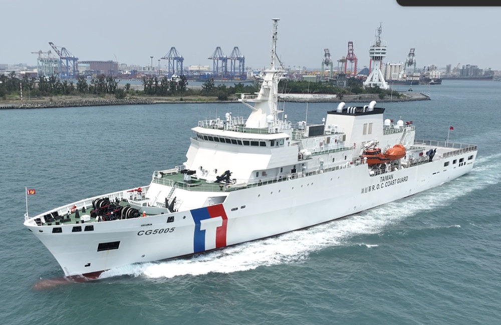 海巡4艘旗艦到齊　首艘原住民族名西拉雅巡護船命名下水