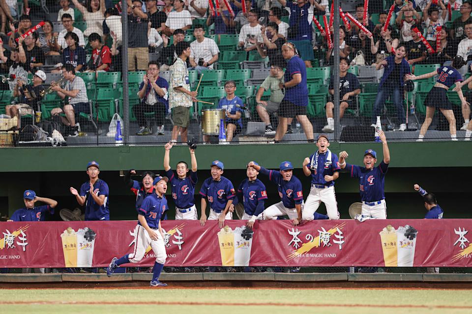 棒球(影)／U15台灣隊10:7擊退日本！晚間再度交手爭冠軍寶座