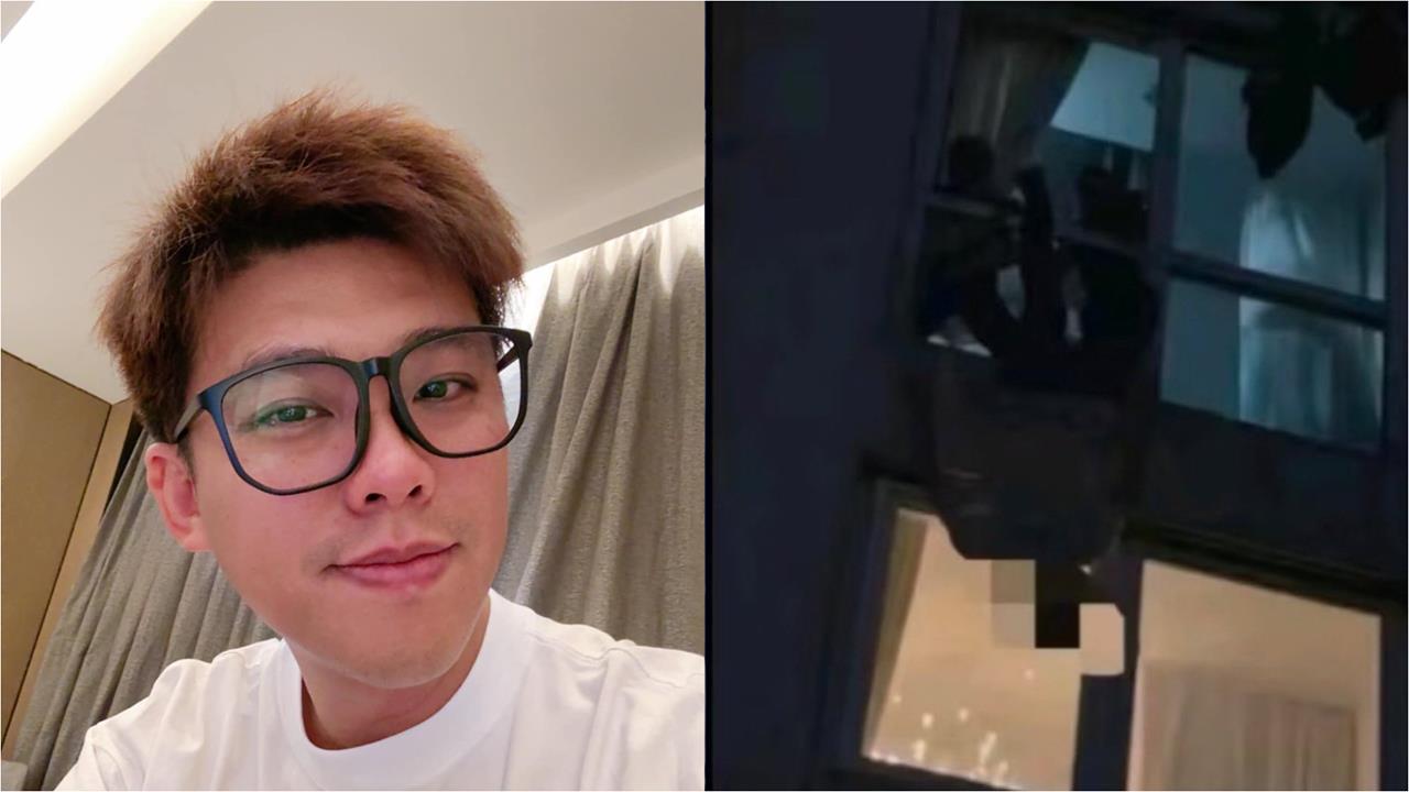 葛斯齊深夜去「于朦朧墜樓現場」被發現秒離開！恐怖實錄全公開「超毛畫面流出」