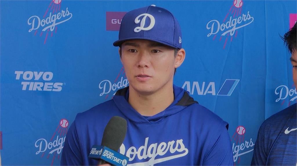 MLB(影)／山本由伸備戰開幕戰　期待在東京和同胞今永昇太歷史性先發對決