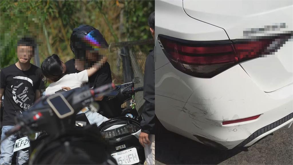 情侶無照上台七乙追撞轎車　騎士「神邏輯開扯」他批：藉口一堆