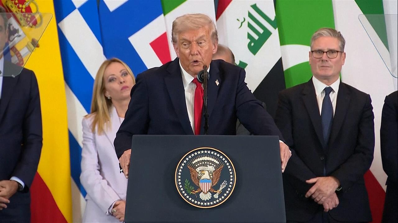 川普簽加薩宣言稱「中東迎來偉大的一天」　埃及：將召開重建會議