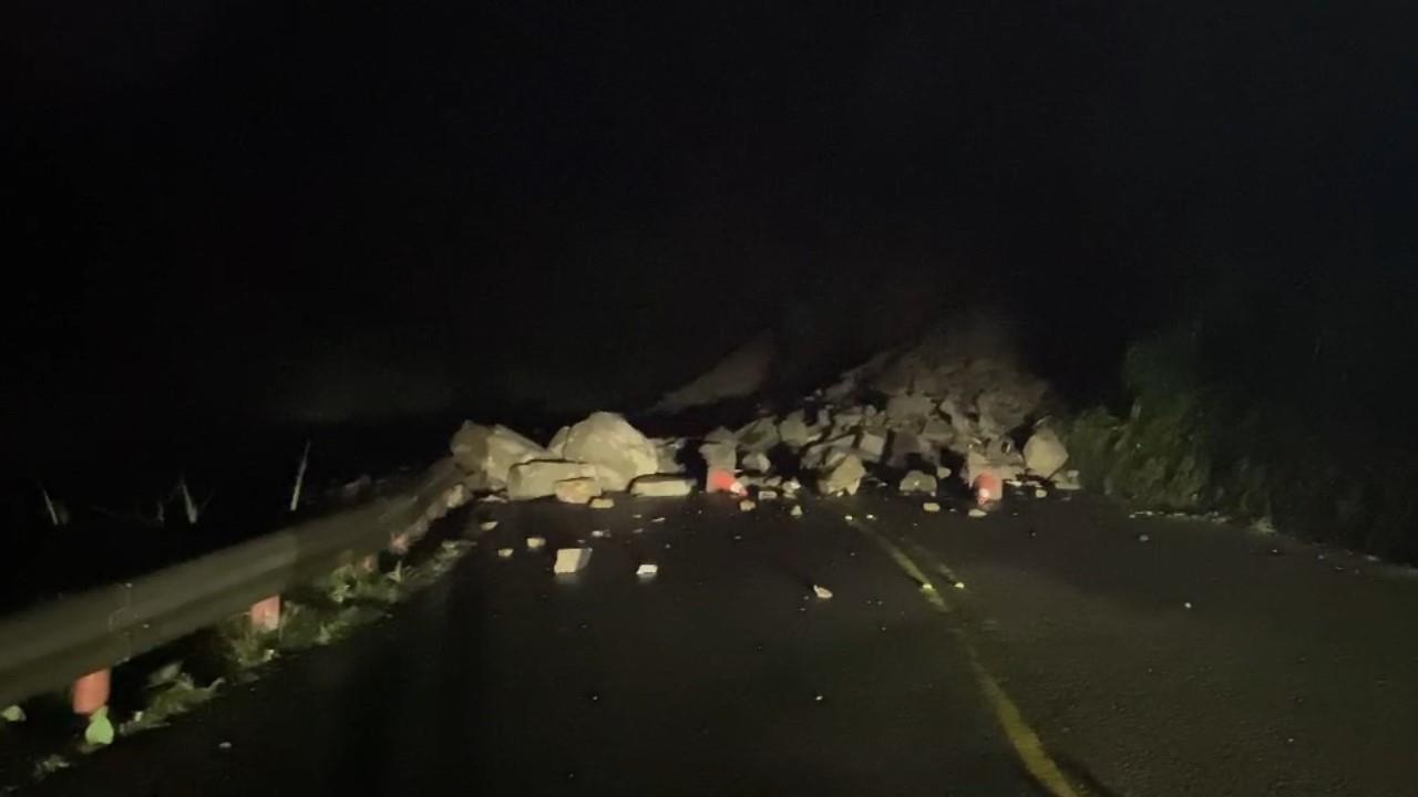 快新聞/遊客注意!太平山「宜專一線」凌晨落石中斷 下午恢復通行