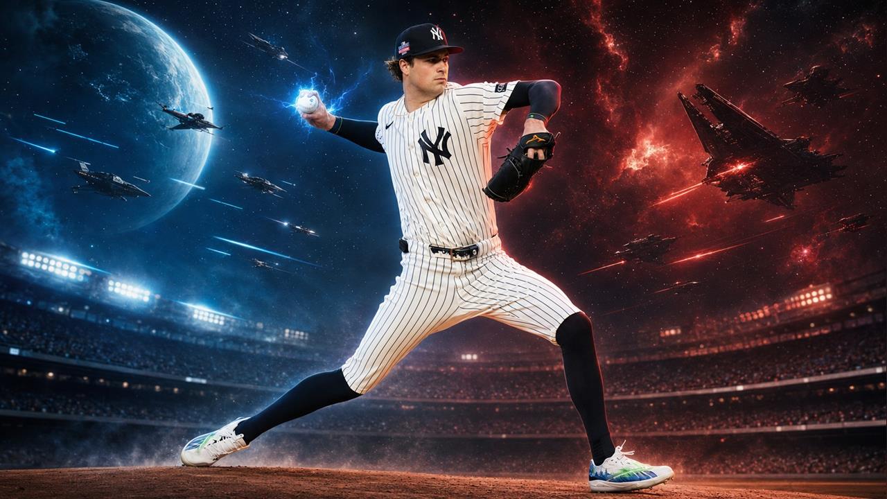 MLB(影)／洋基「天行者」降臨！施利特勒腳穿星戰鞋化身絕地武士投出賽揚身手