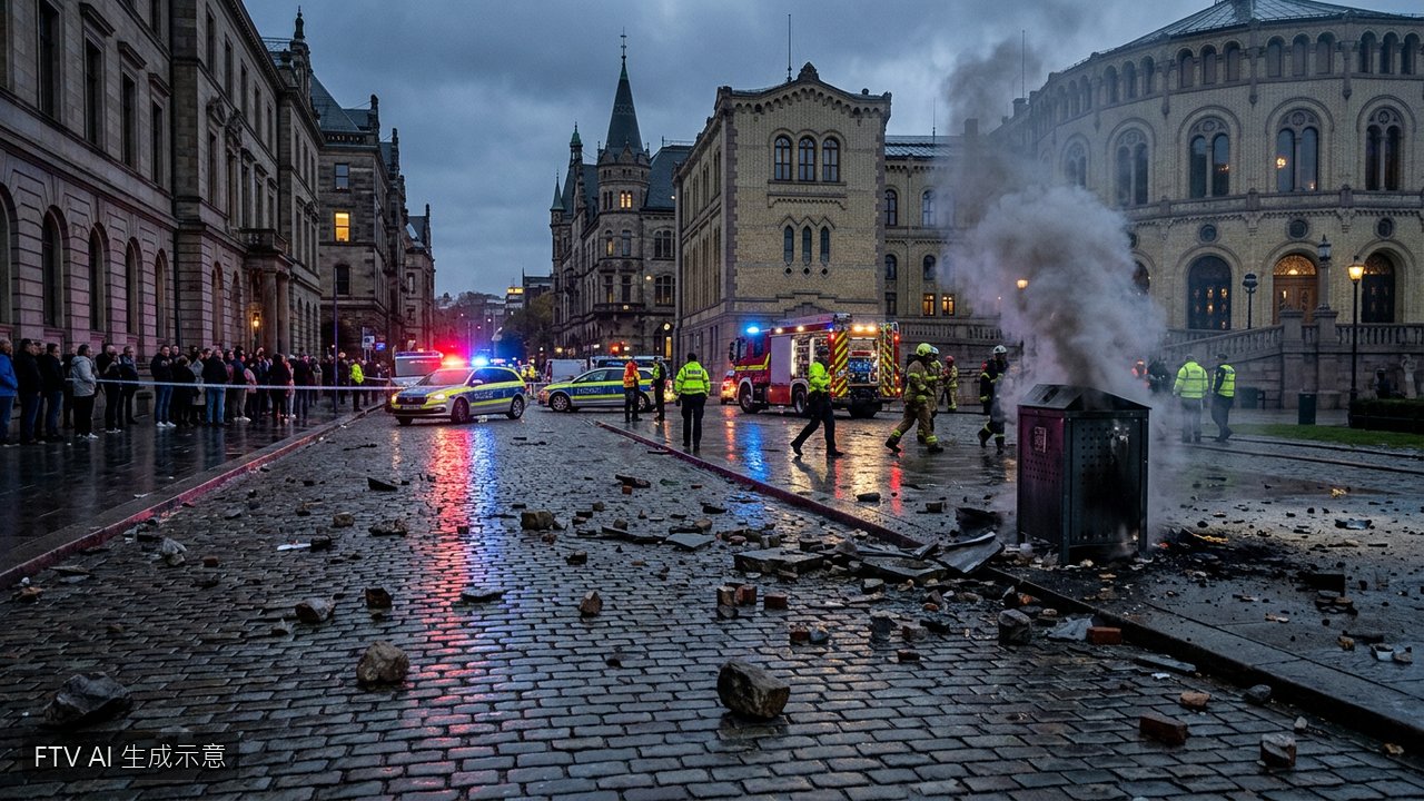 阿爾巴尼亞爆反政府抗議　示威者砸石焚燒垃圾逼總理下台