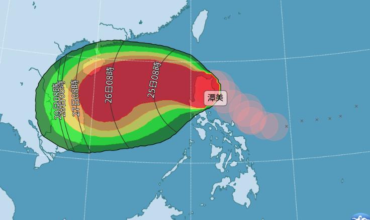 不斷更新／潭美遇東北季風「共伴效應」發威！南澳高中晚間「上班停課」