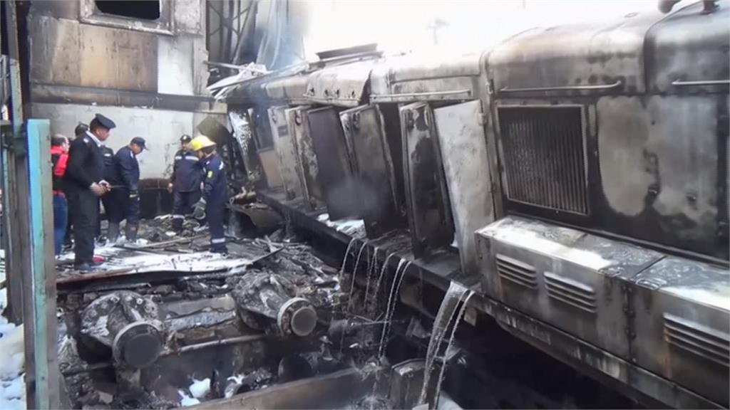 埃及火車撞月台釀25死 原因竟是駕駛吵架