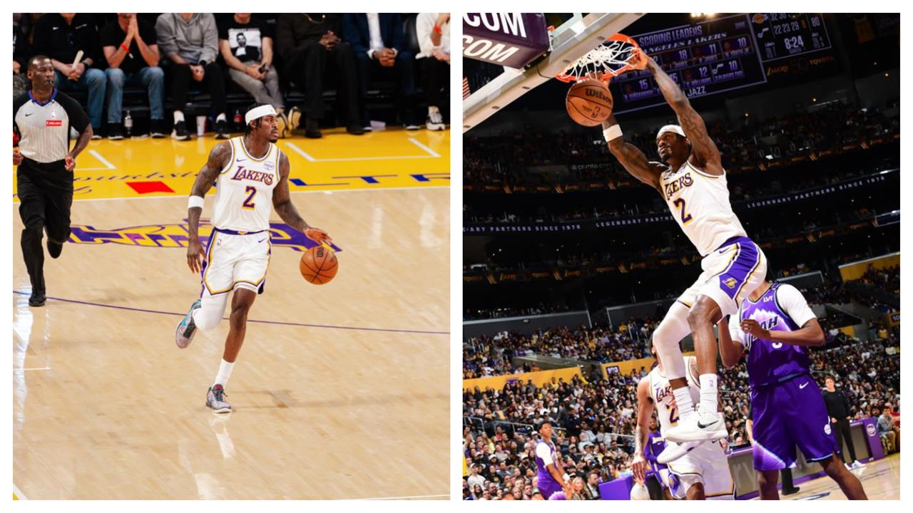 NBA(影)／湖人防守大將「彪哥」在台灣？球迷在台北街頭巧遇還拍照留念