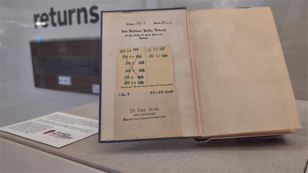 82年後終於還書！　美圖書館驚見跨世紀逾期借閱