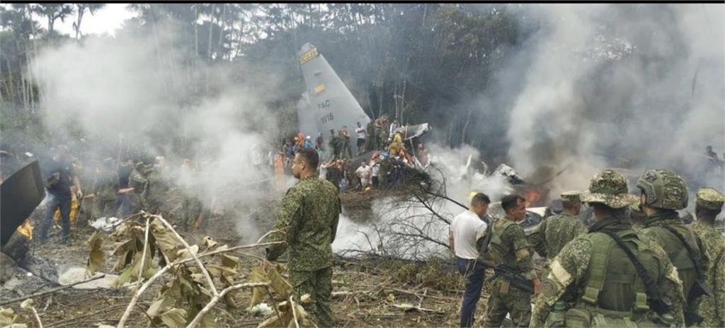 哥倫比亞軍機墜毀亞馬遜！起飛數秒即失事　釀8死80餘傷