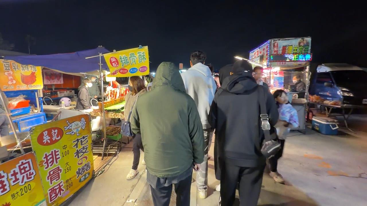 新竹樹林頭夜市轉戰竹北環北路　攤商嘆：業績差很多