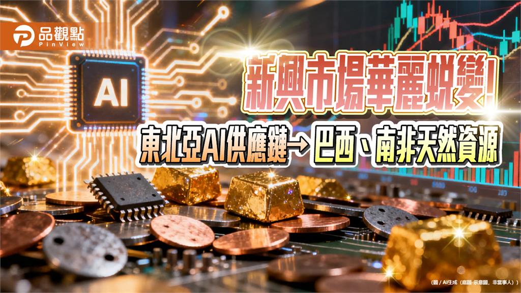 本益比僅9.9倍+高成長力 法人看好新興市場收益吸金