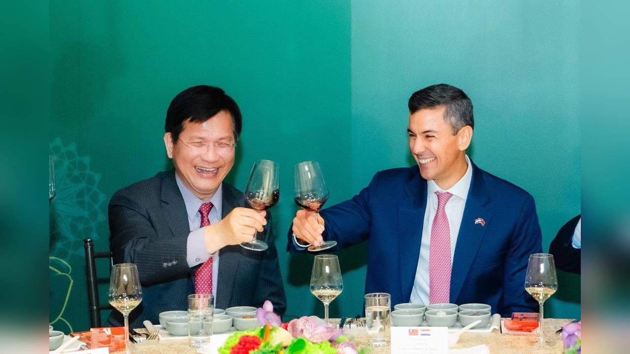 快新聞／林佳龍設宴歡迎貝尼亞！盼台巴深化智慧科技與經貿合作