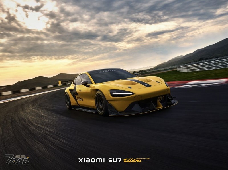 專為挑戰賽道而生  小米 SU7 Ultra 原型車登場
