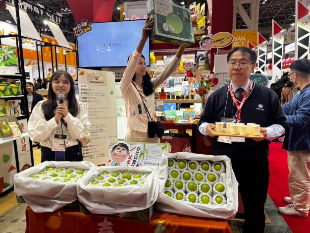東京食品展臺南館成績亮眼 四天訂單上看4.2億