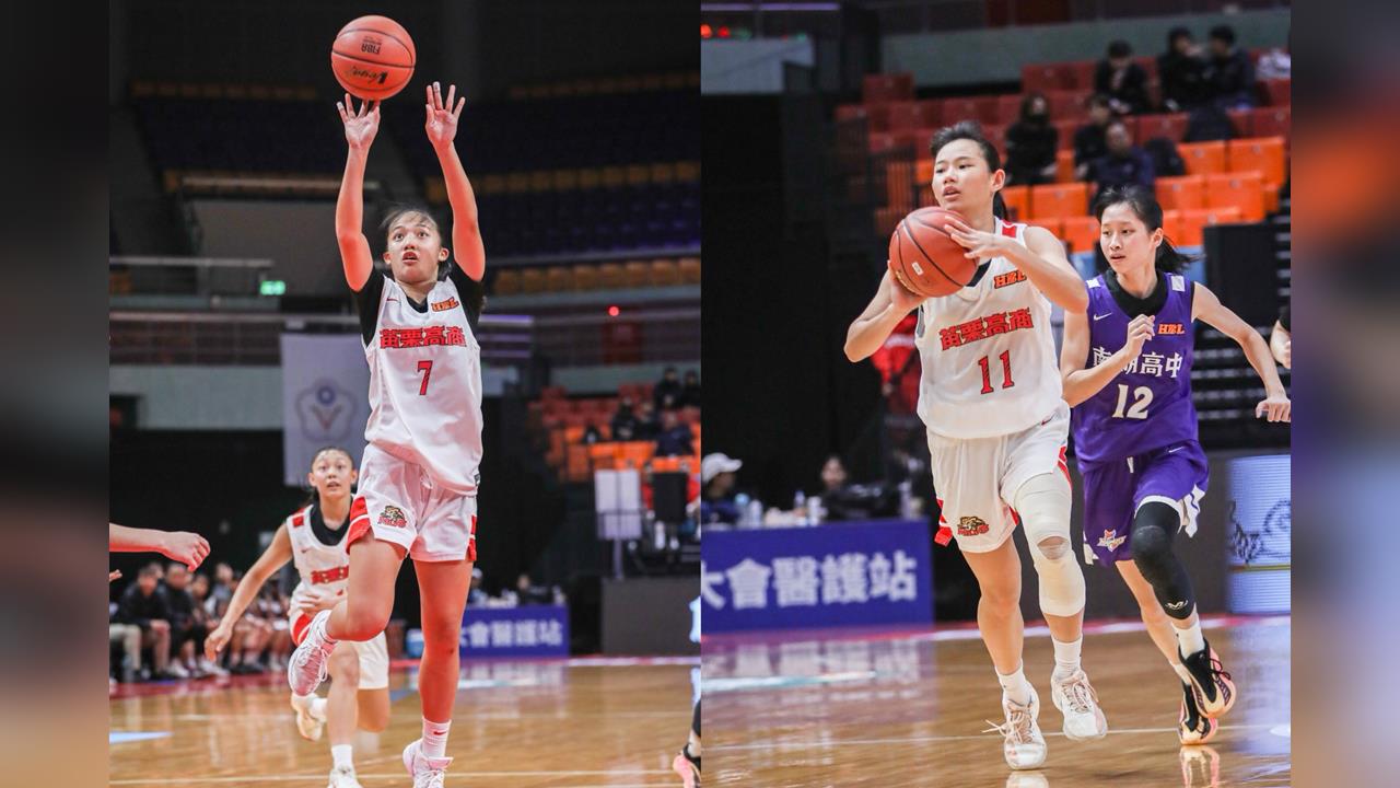 HBL(影)／胡霈慈和孫鈺芩都繳出雙十成績單！苗商66比52擊敗南湖預賽第一勝