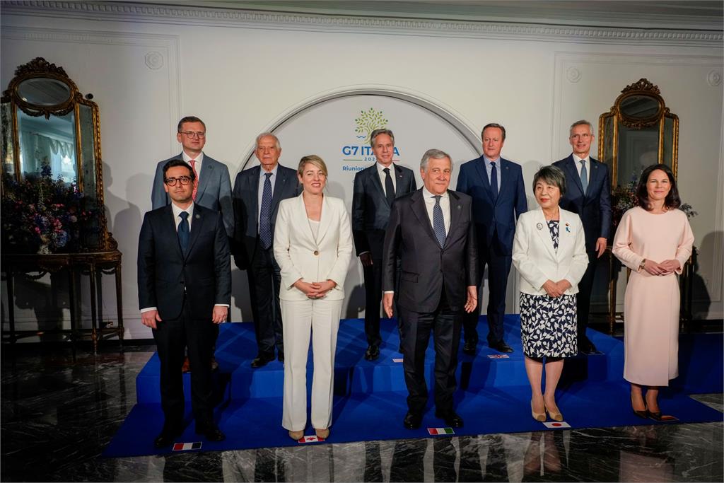 G7外長聯合聲明：<em>台海</em>和平穩定對國際安全和繁榮不可或缺