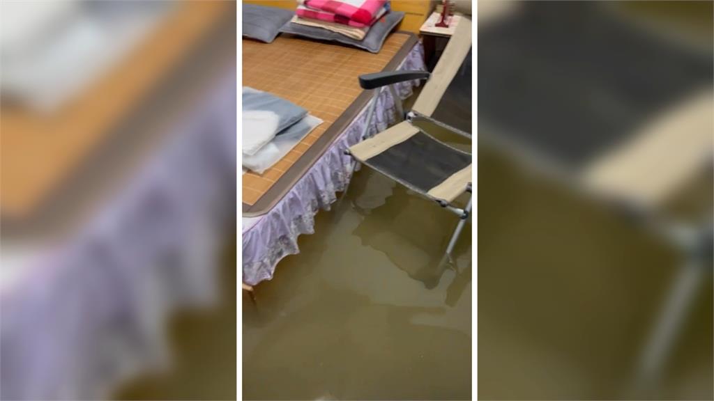 高雄旗津污水廠爆管！　污水溢流民宅　、５０戶受害