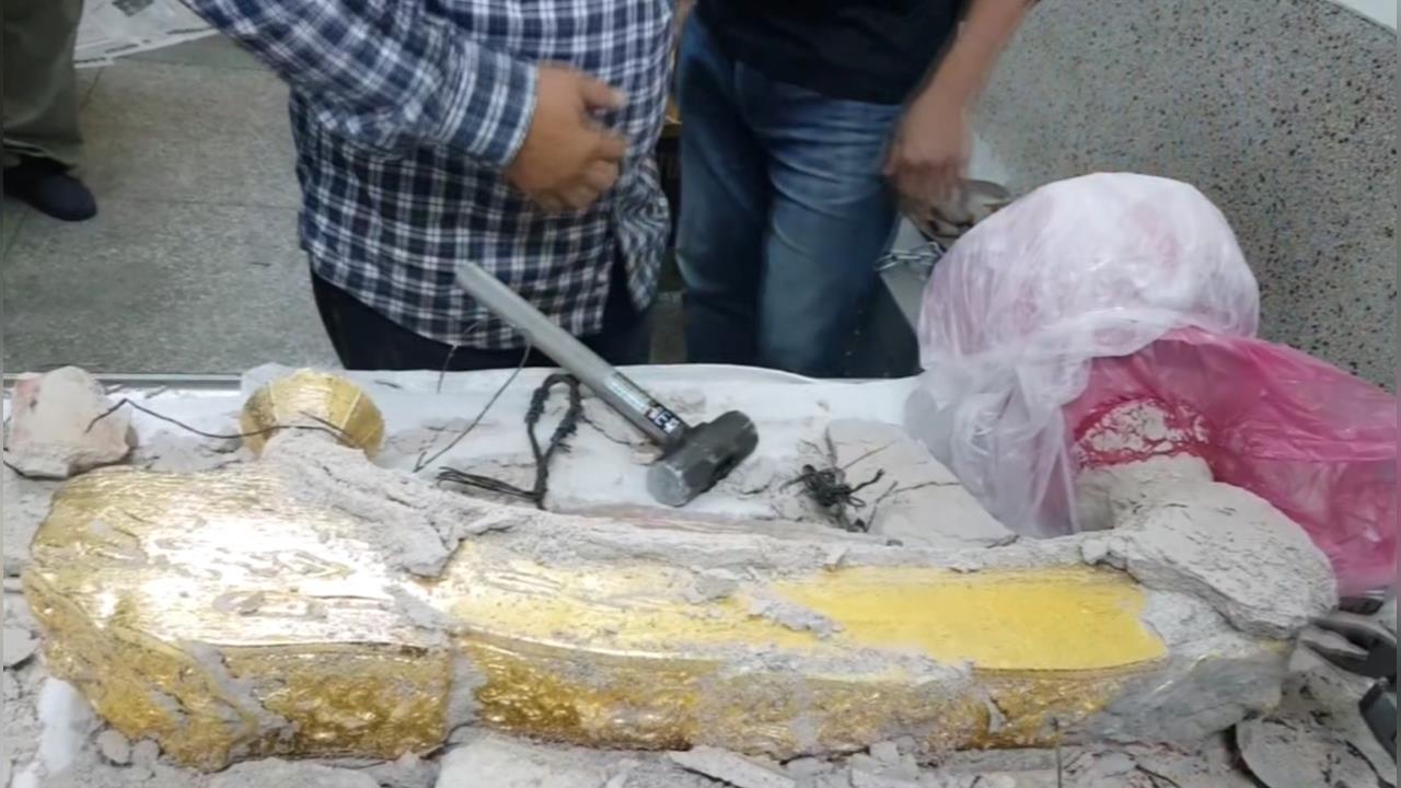 金價漲！交趾陶大師製作180公斤＂九龍如意＂身價飆9億元