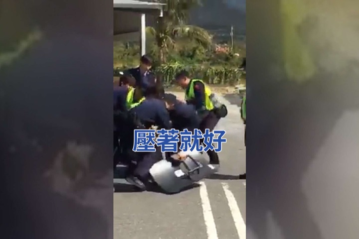 前科男持刀搶小黃 警方圍捕遭劃傷右胸