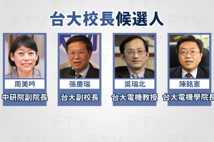 台大新校長23日遴選  學生會公佈「理想人選」