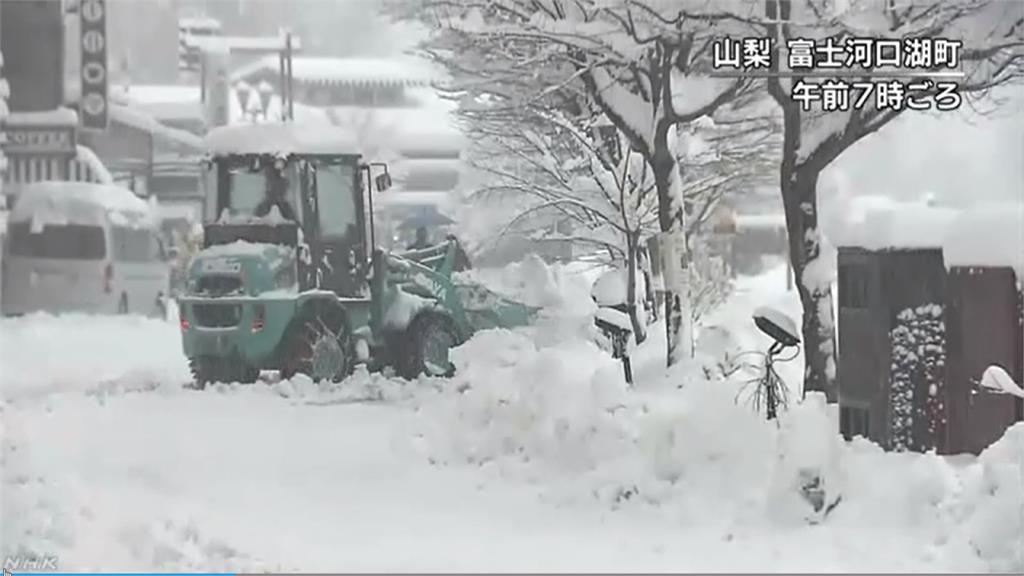 關東積雪逾30公分 JR東日本數十班次停開