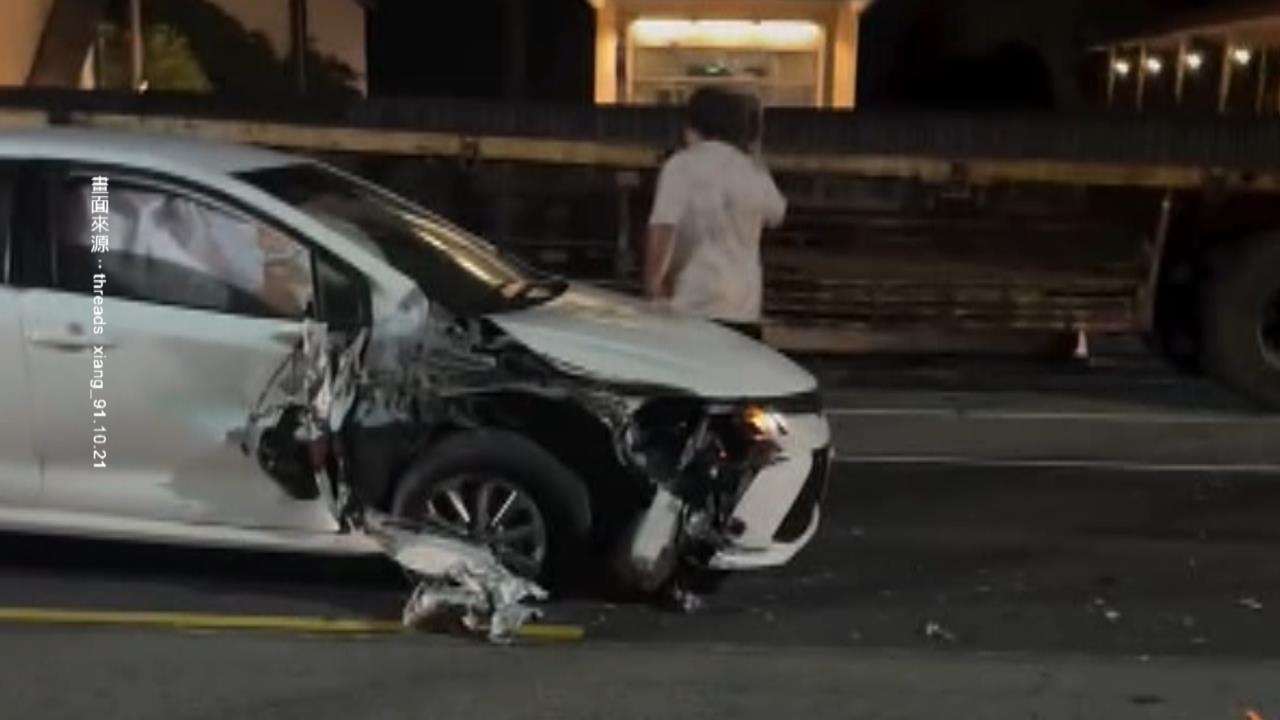 步態搖晃不穩！駕駛猛撞路邊聯結車　毒品唾液快篩陽性