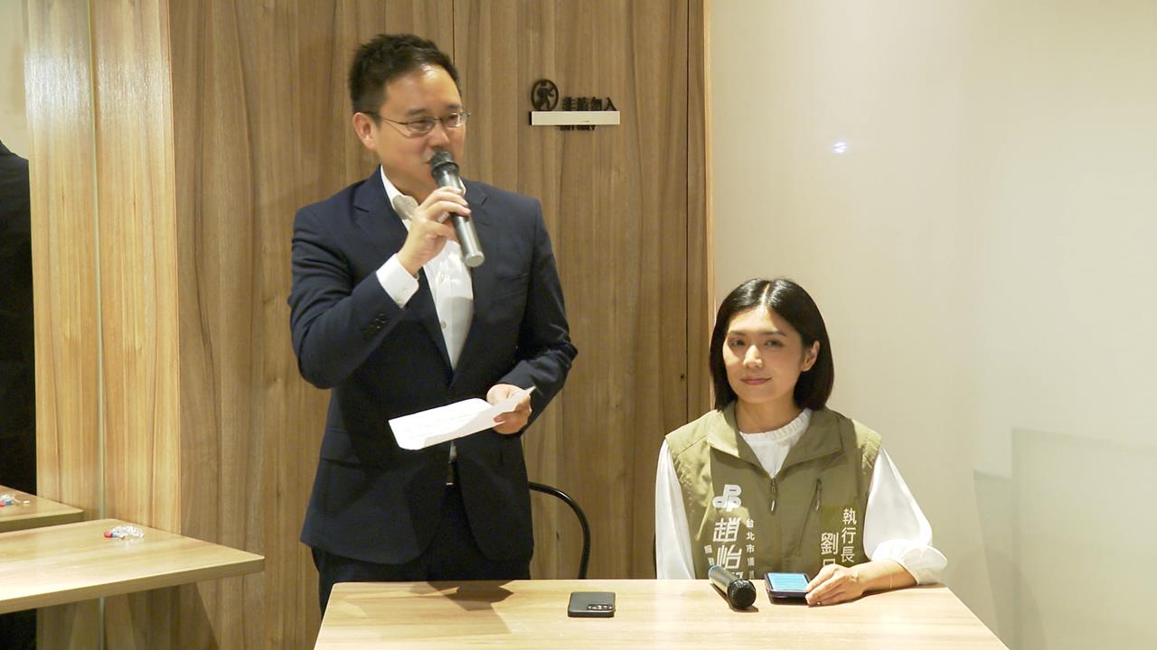 趙怡翔任國安會副祕書長　交棒子弟兵「學妹」劉品妡