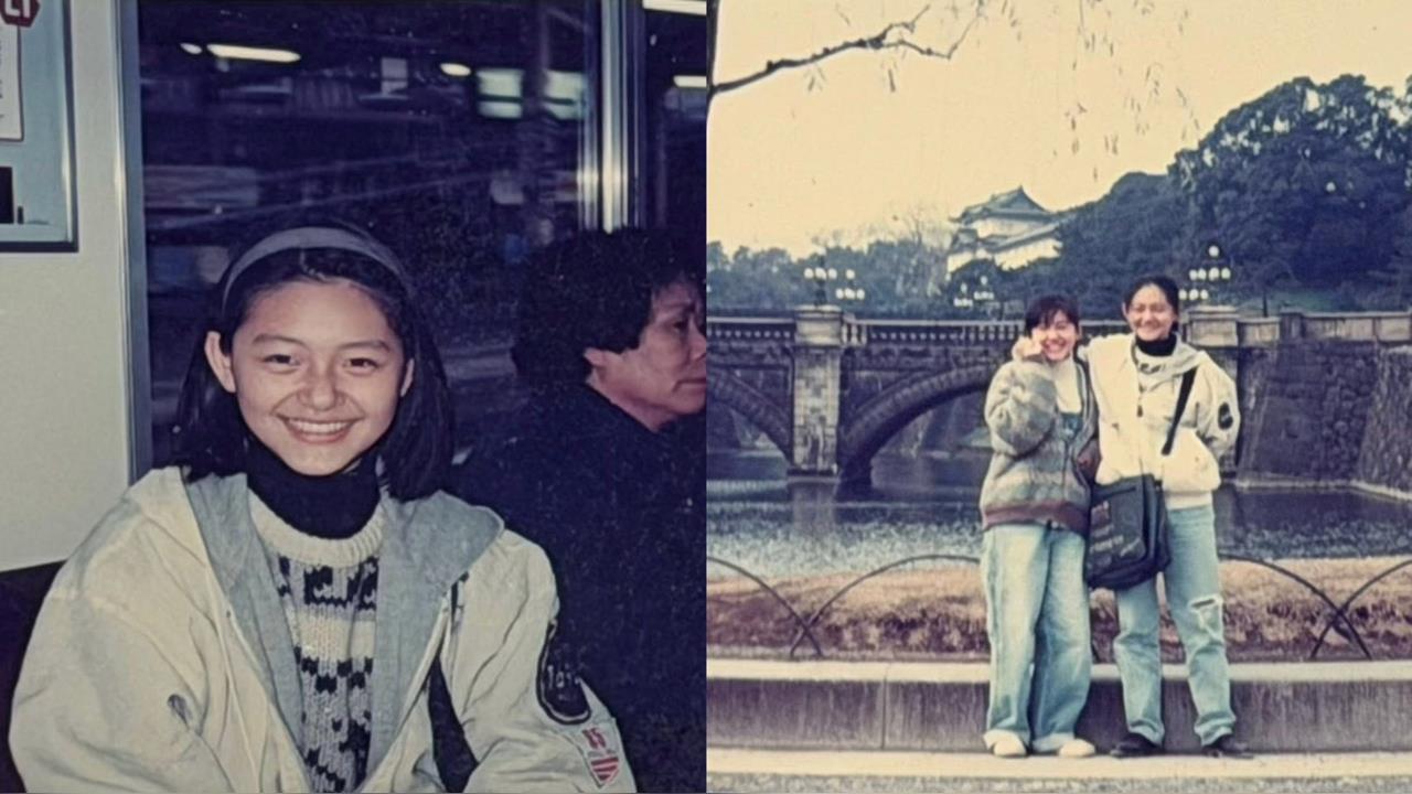 小S突曬「大S雪地慘摔照」揭童年回憶　她淚喊：妳現在可以跟阿嬤說了！