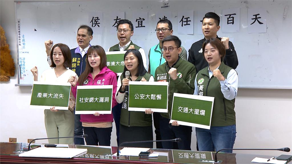 綠議員轟侯市府六大缺失！　藍議員回嗆為賴清德助選