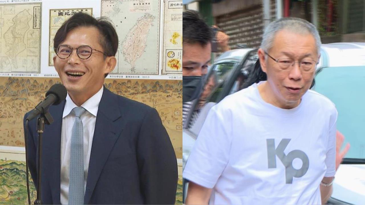 黃國昌出訪日本「柯文哲秒回民眾黨部」!遭問「見縫插針」阿北表情真心藏不住