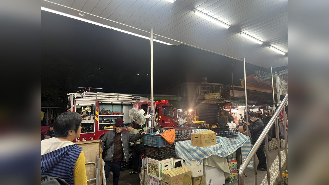 快新聞／雙北「這6區」快關門窗！雙和市場火警濃煙狂竄　1男二度燒燙傷