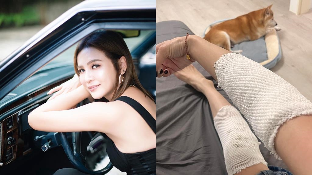 胡嘉愛外出遇險！路見急轉車「朝她直衝」險撞上 本人嚇壞：魔鬼駕駛