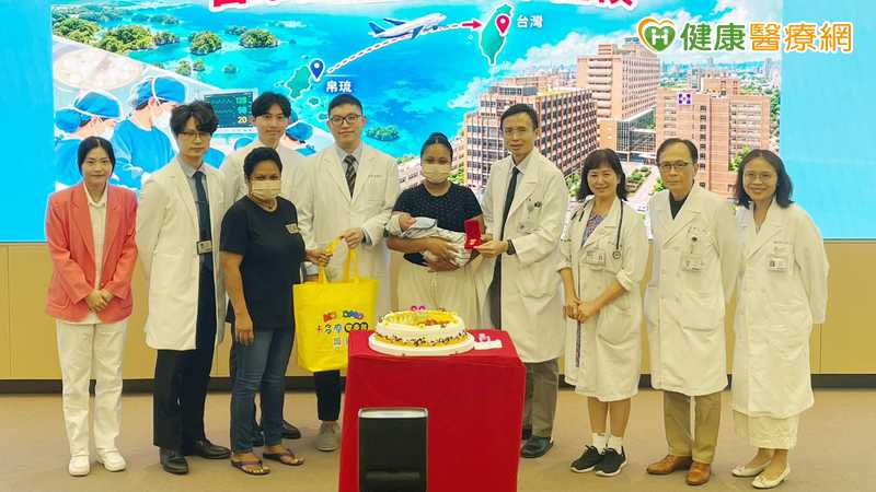20歲帛琉孕婦心臟病惡化跨海來台剖腹產 葉克膜待命母子均安