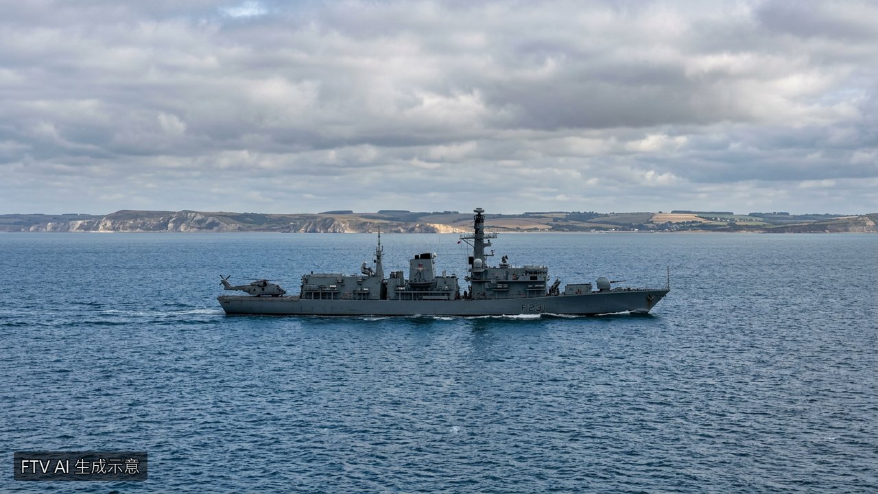 俄羅斯軍艦於英吉利海峽實彈演習　英國海軍嚴密監控