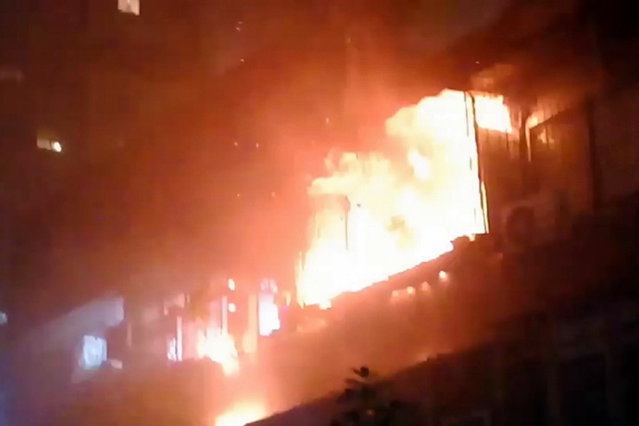 萬華公寓火警 5人受困火場 幸全數獲救