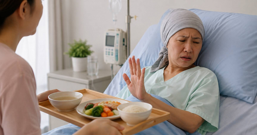 癌症病人不是不肯吃！黃軒曝「聞到就想逃」原因　家屬別再硬逼
