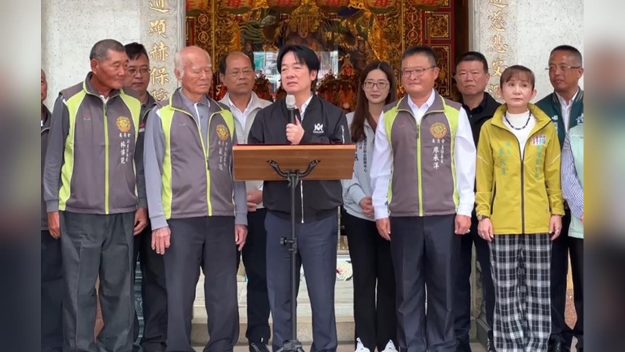 總統賴清德下鄉說明國政 提高國防預算要打造一座台灣之盾