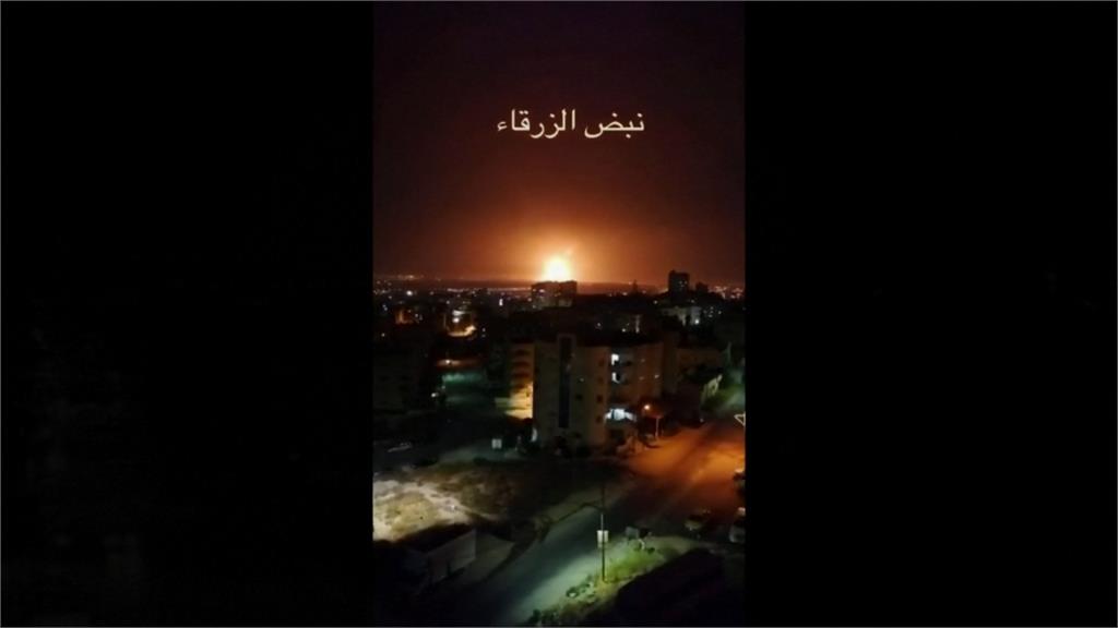 約旦首都軍方彈藥庫驚傳爆炸！「巨大火球」照亮夜空