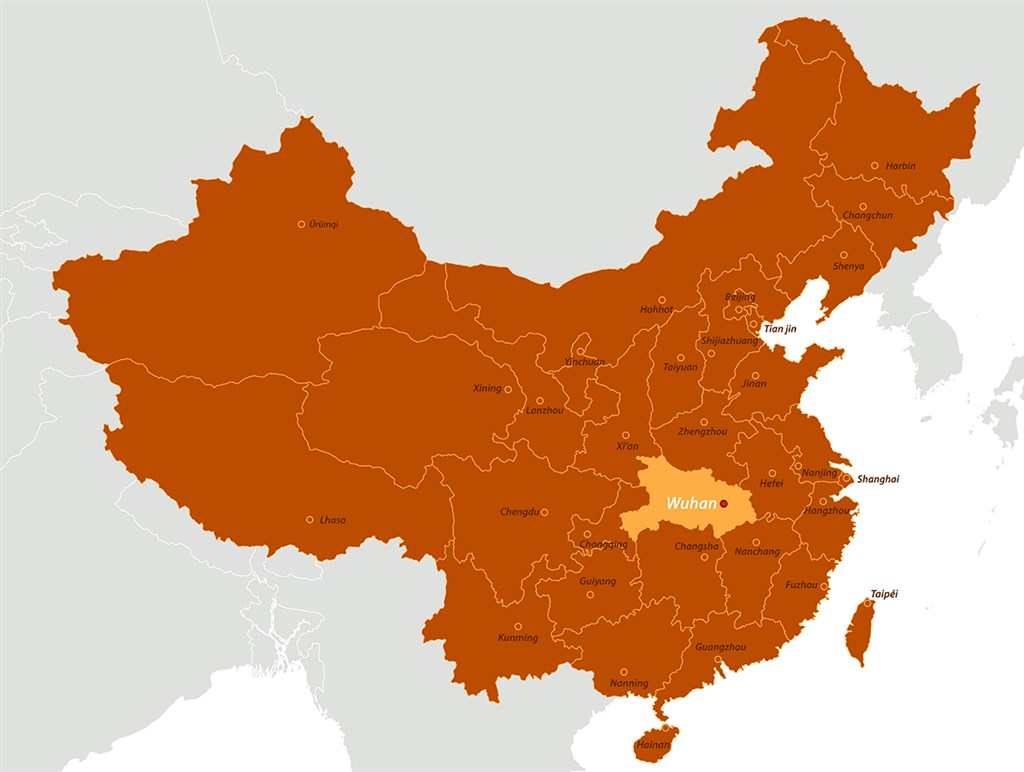 快新聞／美CDC武漢肺炎地圖將台灣列中國 外交部要求更正
