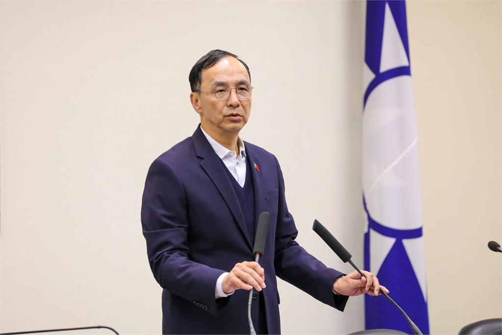台中新光三越氣爆！緊急致電盧秀燕關切　朱立倫向逝者致哀：共同面對難關